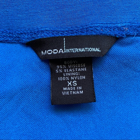 Blue Ruched Skirt - Picture 9 of 16